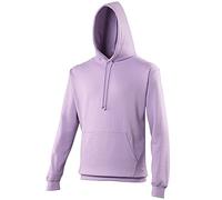 Just Hoods by AWDIS Men's College Hoodie Purple (Lavender) Small