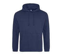 AWDis Men's College Hoodie, Blue (Denim Blue), Medium