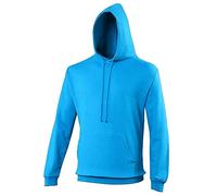 AWDis Men's College Hoodie, Blue (Tropical Blue), Medium