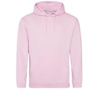 AWDis Mens College Hoodie Casual Hooded Sweatshirt Plain Fashion Pullover Jumper