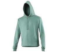 AWDis Men's College Hoodie, Green (Moss Green), Large