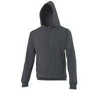 AWDis Men's College Hoodie, Grey (Storm Grey), Medium