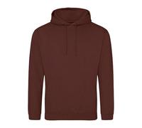 AWDis Men's College Hoodie in Chocolate | Size: 2XL AWDis Chocolate 2XL
