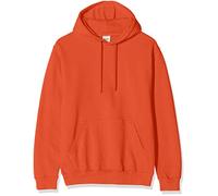 AWDis Men's College Hoodie, Orange (Burnt Orange), XXX-Large