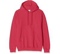 AWDis Men's College Hoodie, Red (Cranberry), X-Large