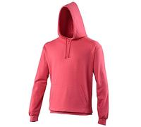 AWDis Men's College Hoodie, red (Lipstick red), Medium