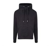 AWDis Just Hoods JH021 Unisex Cross Neck Hoodie - Black Smoke - M