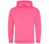AWDis Men's Electric Hoodie in Baby Pink | Size: Medium AWDis Baby Pink M