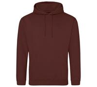 AWDis Men's Hoodie in Chocolate | Size: Medium AWDis Chocolate M