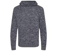 AWDis Men's Iguazu Knitted Hoodie in Dark Grey | Size: XS AWDis Dark Grey XS