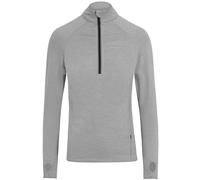 AWDis Men's Just Cool Cool-Flex Half Zip Top in Silver | Size: XL AWDis Silver XL