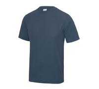 AWDis Men's Just Cool Performance Plain T-Shirt in Blue | Size: Small AWDis Blue S