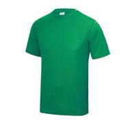 AWDis Men's Just Cool Performance Plain T-Shirt in Green | Size: 2XL AWDis Green 2XL