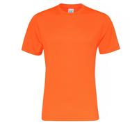 AWDis Men's Just Cool Smooth Short Sleeve T-Shirt in Burnt Orange | Size: Medium AWDis Burnt Orange M