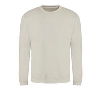 AWDis Men's Just Hoods Crew Neck Plain Sweatshirt (280 GSM) in Natural | Size: Medium AWDis Natural M