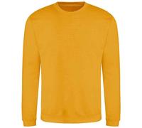 AWDis Men's Just Hoods Sweatshirt in Mustard | Size: Medium AWDis Mustard M