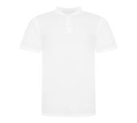AWDis Men's Just Polos The 100 Polo Shirt in White | Size: Small AWDis White S