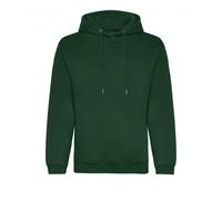 AWDis Men's Plain Hoodie in Bottle Green | Size: Medium AWDis Bottle Green M