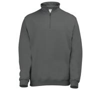 Awdis Mens Plain Sophomore 1/4 Zip Sweatshirt 12 Colours Siz RW177