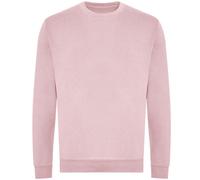 AWDis Men's Plain Sweatshirt in Baby Pink | Size: 2XL AWDis Baby Pink 2XL