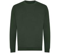 AWDis Men's Plain Sweatshirt in Bottle Green | Size: Large AWDis Bottle Green L