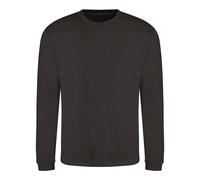 AWDis Men's Plain Sweatshirt in Chocolate | Size: 2XL AWDis Chocolate 2XL