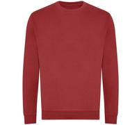 AWDis Men's Plain Sweatshirt in Dark Red | Size: XL AWDis Dark Red XL