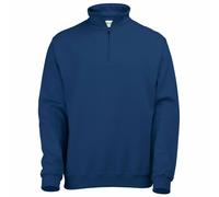 AWDis Mens Sophomore 1/4 Zip Neck Sweatshirt Casual Top Classic Sports Jumper