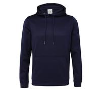 AWDis Men's Sports Polyester Hoodie, Blue (Oxford Navy), X-Large