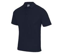 AWDis Men's SuperCool Performance Polo Shirt in Navy | Size: Small AWDis Navy S