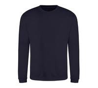AWDis Men's Sweat Sweatshirt, Blue (New French Navy), Medium