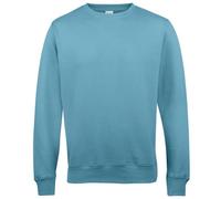 AWDis Men's Sweat Sweatshirt, Blue (Turquoise Surf), XX-Large