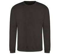 AWDis Men's Sweat Sweatshirt, Brown (Hot Chocolate), Medium