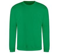 AWDis Men's Sweat Sweatshirt, Green (Kelly Green), Large