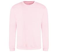 AWDis Men's Sweat Sweatshirt, Pink (Baby Pink), X-Large