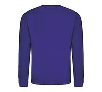 AWDis Men's Sweat Sweatshirt, Purple, Large