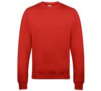 AWDis Men's Sweat Sweatshirt, Red (Fire Red), XX-Large