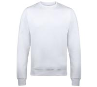 AWDis Men's Sweat Sweatshirt, White (Arctic White), X-Large