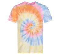 AWDis Men's Swirl Tie Dye T-Shirt | Size: Medium AWDis Multicolor M