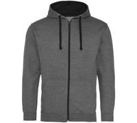 Awdis Mens Varsity Full Zip Hoodie PC6101