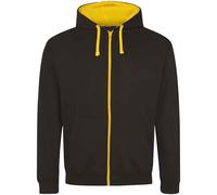 Awdis Mens Varsity Full Zip Hoodie PC6101