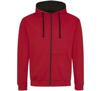 Awdis Mens Varsity Full Zip Hoodie / N/A N/A PC6101