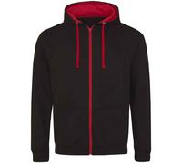 Awdis Mens Varsity Full Zip Hoodie PC6101