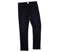Awdis So Denim Leo Straight Jeans Men Women Stretch 5 Pocket Black
