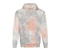 AWDis Tie Dye Hoodie Sweatshirts | Dyed Marble Effect Hooded Pullover Jumper