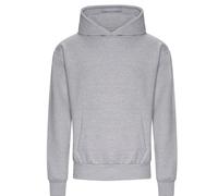 AWDis Unisex Adult Signature Heather Heavyweight Hoodie (XXL) (Grey)