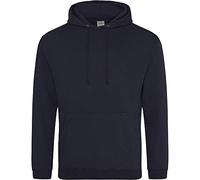 AWDis Unisex College Hooded Sweatshirt/Hoodie (XL) (New French Navy)