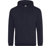 College Hooded Sweatshirt Hoodie AWDis Navy XS