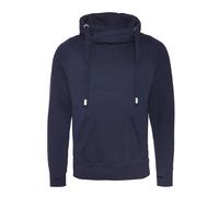 AWDIS UNISEX CROSS NECK HEAVYWEIGHT HOODIE HOODED TOP S-XXL JH021