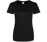Just Hoods by AWDIS T-shirt Cool Smooth T Women's Jet Black